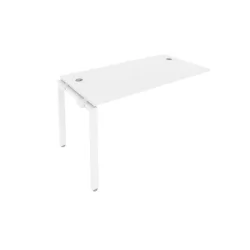 Проходной наборный элемент рабочей станции Метал Сйстем Б.ПРС-СП-1.3 Белый / Metal System