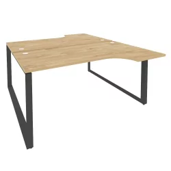 Рабочая станция на О-образном м/к ОНИКС О.МО-Д.СА-1 Тиквуд Светлый/Антрацит / ONIX O.MO-D.SA-1