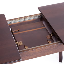 Стол CАТЕРИНА ПРОВЕНCЕ бук, мдф, 100+30кс70кс75 см, Каппучино / CATERINA PROVENCE 100+30x70x75 Cappuchino