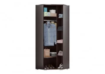 Угловой шкаф Юнона-2 ШУ-02 Венге - Дуб молочный