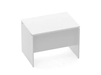 Стол прямой Дека ЛДСП каркас 75.07.10 Белый / Deka