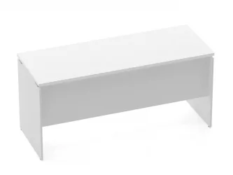 Стол прямой Дека ЛДСП каркас 75.06.16 Белый / Deka