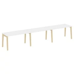 Рабочая станция ОНИКС ВООД ОВ.РС-3.3.7 Белый Бриллиант/Светлый / ONIX WOOD OW.RS-3.3.7