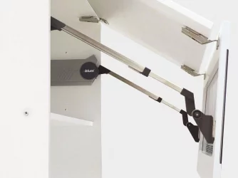 Шкаф-витрина кухонный (с системой плавного закрывания) Бьянка 102.80