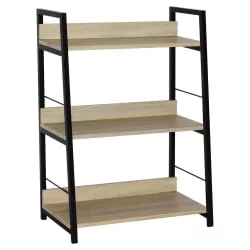 Стеллаж в детскую БРАБИКС ЛОФТ СХ-002 Дуб натуральный / BRABIX LOFT SH-002