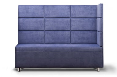 Диван на 180 с левым подлокотником Клаб-10 1Б/180 Индиго Крайола