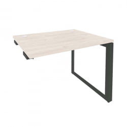 Стол-приставка на О-образном м/к к опорным элементам ОНИКС О.МО-СПР-1.8 Денвер Светлый/Антрацит / ONIX O.MO-SPR-1.8