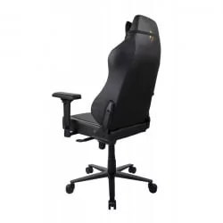 Геймерское кресло Ароззи Примо ПУ Блаcк Голд лого / Arozzi Primo PU Black Gold logo