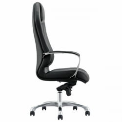 Кресло руководителя БРАБИКС ПРЕМИУМ Аурус ЕКС-705, мультиблок, алюминий, экокожа, черное / BRABIX PREMIUM Aurus EX-705,