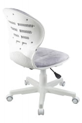 Кресло 1139 ФВ ПЛ Вхите велюр Блисс 09 аметист / FW PL White Bliss