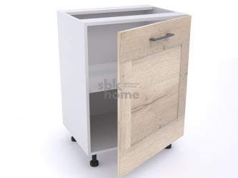 Стол С-60, Дублин (600*470*820) Дуб галифакс белый, 21605