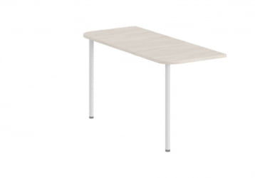 Приставка для стола на двух опорах Сигма СГ.456.ОЛ Дуб светлый / Sigma SG.456.OL