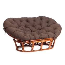 Диван МАМАСАН/МАМАСАН 23/02 В /с подушкой/ подушка 182х119 см, 169х102х80 см, Когнаc (коньяк), ткань, коричневый, 3М7-147 / MAMASAN/МАМАСАН W Cognac