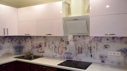 Глянцевый фартук (КОМПОЗИТ) КМ 55 / KM