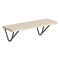 Полка навесная CОФФЕЕ СХ2-ВИРЕ Клен / COFFEE SH2-WIRE