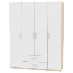 Шкаф распашный Р-230х180х60-2(ДСС-Белый) / R-230х180х60-2(ДСС-Белый)