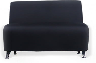 Диван Интер хром 2х местный Еуролине 912 / Euroline