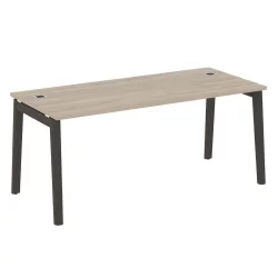 Стол рабочий руководителя ОНИКС ВООД ОВ.СРР-5.8 Дуб Аттик/Темный / ONIX WOOD OW.SRR-5.8