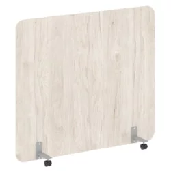 Перегородка на металлических опорах, на роликах Р-лине ДП.Р-160-140 Денвер Светлый / R-line DP.R-160-140