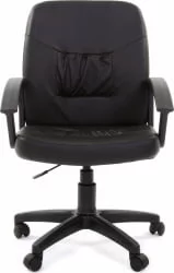 Офисное кресло для оператора CХАИРМАН 651 Эко черный / CHAIRMAN