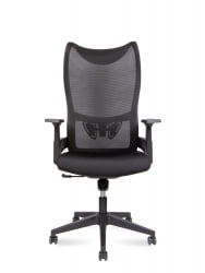 Кресло офисное ВАВЕ Т А3-М(БЛАCК) Черный / WAVE T A3-M(BLACK)