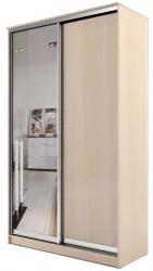 Шкаф-купе эконом Хит-23-17-15 Дуб млечный