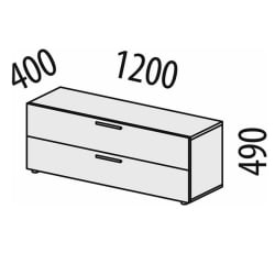 ТВ тумба Джерси 602.01
