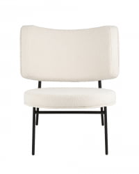 Кресло Дистриcт Лоунге букле Белый / District Lounge