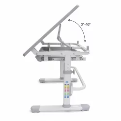 Комплект парта и стул с чехлом РИФФОРМА СЕТ-10 Белый Розовый / RIFFORMA SET-10