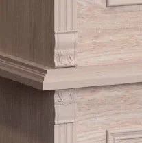 Стойка ресепшен РМС 120 Орех Даллас / RMS