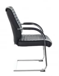 Кресло для персонала Бюрократ Т-8010Н-ЛОВ-В/БЛАCК / T-8010N-LOW-V/BLACK