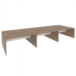 Рабочая станция ОНИКС О.Д.РС-6.4.8 Дуб Аризона/Белый / ONIX O.D.RS-6.4.8