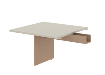 Стол для заседаний приставной ВЕЛИОН ВФCТ 1212.1 Аметист Кобра / VELION VFCT