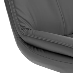 Кресло Космо экокожа, графит / Cosmo