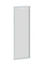 Дверь шкафа правая ЕДИС ЕДРГ 42-1 Р Бронза тонированная серая Белый / EDIS EDRG R