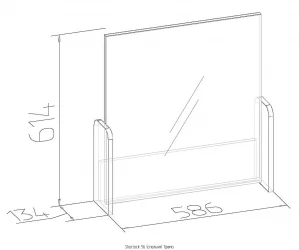 Трюмо Шерлоcк 56 Дуб Сонома (спальня) / Sherlock