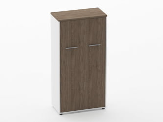 Шкаф 3 широкий закрытый, 2 двери Дека 10.16.141 Дуб Верцаска/Белый / Deka