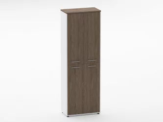 Шкаф 5 широкий закрытый Дека 10.23.161 Дуб Верцаска/Белый / Deka