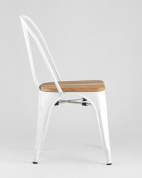 Стул ТОЛИКС ВООД Белый / TOLIX WOOD