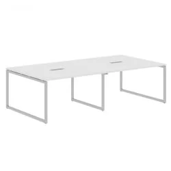 Конференц-стол КСТЕН-К КСКCТ 2714 Белый Алюминий / XTEN-Q XQCT