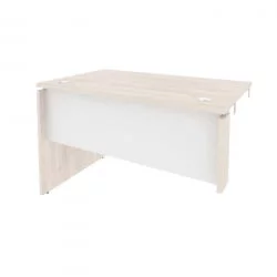 Стол-приставка левый к опорным элементам ОНИКС О.СПР-2.7Л Денвер Светлый/Белый / ONIX O.SPR-2.7L