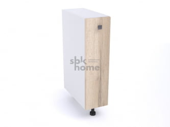 Стол, бутылочница СБ-20, Дублин (200*470*820) Дуб галифакс белый, 21609