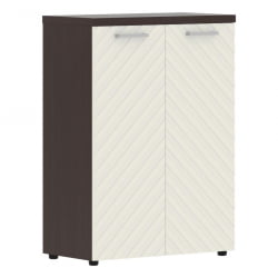 Шкаф с глухими средними дверьми и топом Торр ЛУКС ТЛМC 85.1 Венге Магия Латте / Torr LUX TLMC