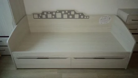 Детская кровать для девочки Мегаполис 55.11 Сосна Астрид