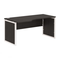 Стол письменный левый КСТЕН-КП КСКПCЕТ 169 Л Дуб Юкон Белый / XTEN-QP XQPCET L