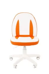 Детское кресло CХАИРМАН КИДС 122 Белый-оранжевый / CHAIRMAN KIDS