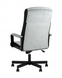 Кресло руководителя ТопЧаирс СТ-ДОМИНГО Серо-голубой / TopChairs ST-DOMINGO