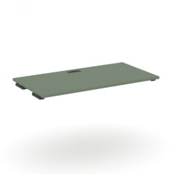 Стол-приставка к двум опорным тумбам/шкафам CОНCЕПТ CН.ОСПР-005 Кобо Антрацит / CONCEPT CN.OSPR-005