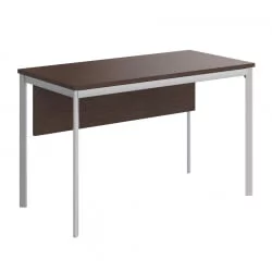 Стол прямой ИМАГО-С СП-2.1СД венге магия алюминий / IMAGO-S СП-2.1SD