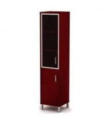 Стеллаж стекло в раме В431.4 Р Венге магия / R